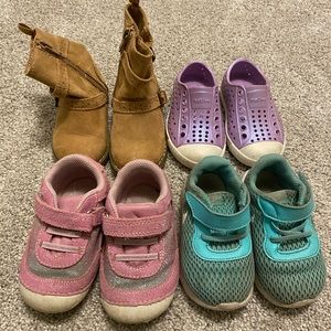 Toddler girl shoes bundle